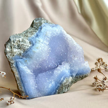 Ladda upp bild till gallerivisning, Blå spetsagat Druzy #3