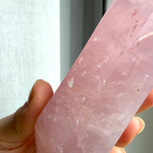 Load image into Gallery viewer, Rose Quartz Double Terminated Crystal