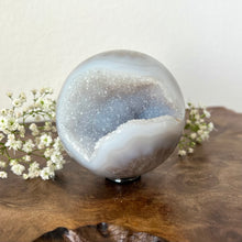Ladda upp bild till gallerivisning, Agat Druzy Sfär Stor #1