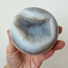 Ladda upp bild till gallerivisning, Agat Druzy Sfär Stor #1