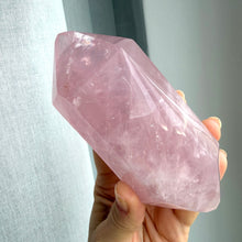 Load image into Gallery viewer, Rose Quartz Double Terminated Crystal