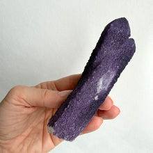 Load image into Gallery viewer, Fluorite-covered Quartz Point