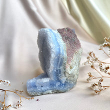 Load image into Gallery viewer, Blue Lace Agate Druzy #2