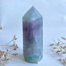 Load image into Gallery viewer, Lavender Fluorite Crystal Point #4