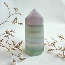 Load image into Gallery viewer, Lavender Fluorite Crystal Point #3