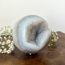 Ladda upp bild till gallerivisning, Agat Druzy Sfär Stor #1
