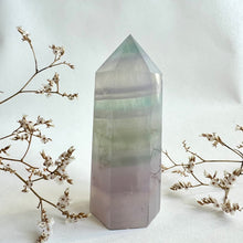 Load image into Gallery viewer, Lavender Fluorite Crystal Point #2