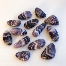 Load image into Gallery viewer, Chevron Amethyst Touchstone