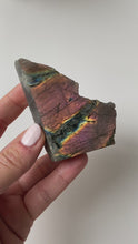 Load and play video in Gallery viewer, Sunset Labradorite Slab
