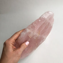 Ladda upp bild till gallerivisning, XL Rosenkvartsfat Rå kant