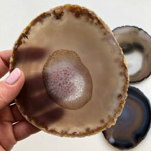 Ladda upp bild till gallerivisning, Agatunderlägg (set om 4)