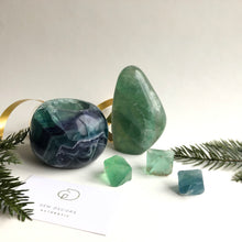 Load image into Gallery viewer, Fluorite Octahedrons, set of 3
