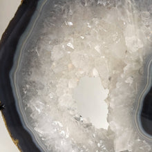 Ladda upp bild till gallerivisning, Agatskiva på stativ