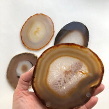 Ladda upp bild till gallerivisning, Agatunderlägg (set om 4)