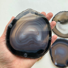 Ladda upp bild till gallerivisning, Agatunderlägg (set om 4)