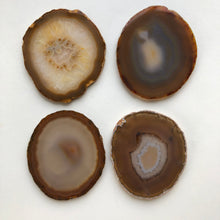 Ladda upp bild till gallerivisning, Agatunderlägg (set om 4)