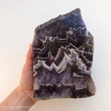 Ladda upp bild till gallerivisning, Chevron Ametist Skiva Stor