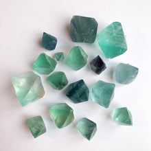 Load image into Gallery viewer, Fluorite Octahedrons, set of 3