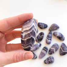 Load image into Gallery viewer, Chevron Amethyst Touchstone