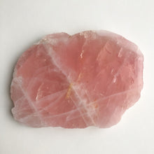Ladda upp bild till gallerivisning, XL Rosenkvartsfat Rå kant
