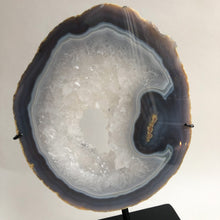 Ladda upp bild till gallerivisning, Agatskiva på stativ