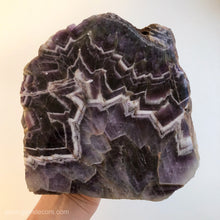 Ladda upp bild till gallerivisning, Chevron Ametist Skiva Stor