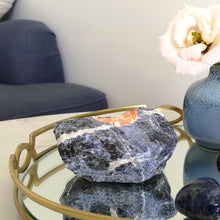 Load image into Gallery viewer, Sodalite Candle Holder
