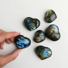 Load image into Gallery viewer, Labradorite Heart
