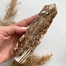 Load image into Gallery viewer, Chocolate Calcite Tower 14,5 cm