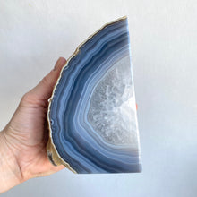 Load image into Gallery viewer, Natural Blue Agate Book Holders #8