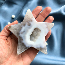 Ladda upp bild till gallerivisning, Agat Druzy Star