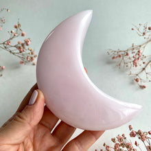 Load image into Gallery viewer, Pink Calcite Moon, XL