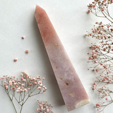 Load image into Gallery viewer, Pink Amethyst Obelisk XXL, 24 cm