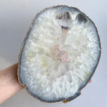 Ladda upp bild till gallerivisning, Agatfat Gyllene Kant