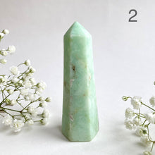 Ladda upp bild till gallerivisning, Krysopraskristallpunkt