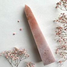 Load image into Gallery viewer, Pink Amethyst Obelisk XXL, 24 cm