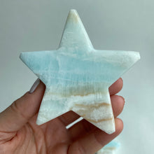 Ladda upp bild till gallerivisning, Karibisk blå kalcitstjärna