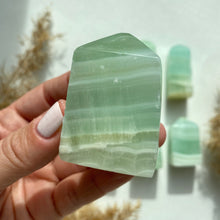 Load image into Gallery viewer, Green Calcite Towers, 5-6 cm