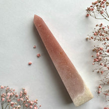 Load image into Gallery viewer, Pink Amethyst Obelisk XXL, 22,5 cm