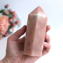 Load image into Gallery viewer, Pink Amethyst Crystal Point nr. 3