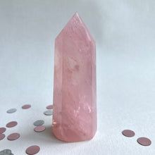 Load image into Gallery viewer, Rose Quartz Crystal Point #21