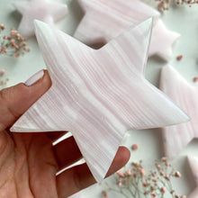 Ladda upp bild till gallerivisning, Rosa Kalcitstjärna Stor