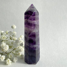 Load image into Gallery viewer, Purple Fluorite Crystal Point #3
