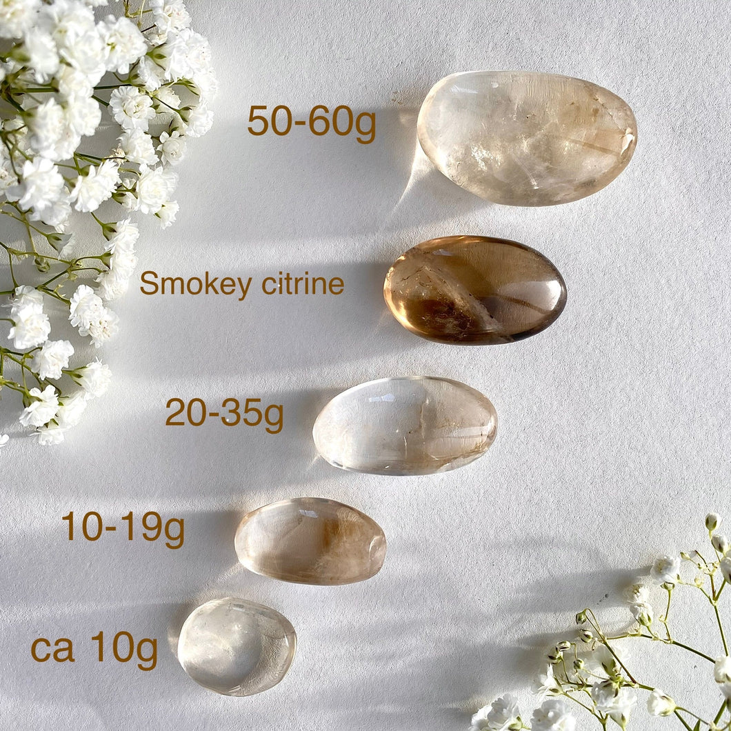 Natural Citrine Touch Stones