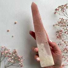 Load image into Gallery viewer, Pink Amethyst Obelisk XXL, 22,5 cm