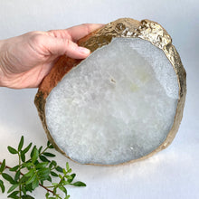 Ladda upp bild till gallerivisning, Agatfat Gyllene Kant