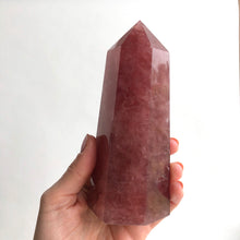 Ladda upp bild till gallerivisning, Jordgubbskvartskristallpunkt