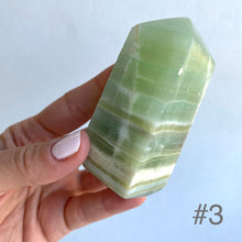 Load image into Gallery viewer, Green Calcite Tower Medium