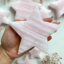 Load image into Gallery viewer, Pink Calcite Star, XL