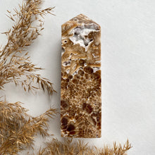 Load image into Gallery viewer, Chocolate Calcite Tower 13 cm